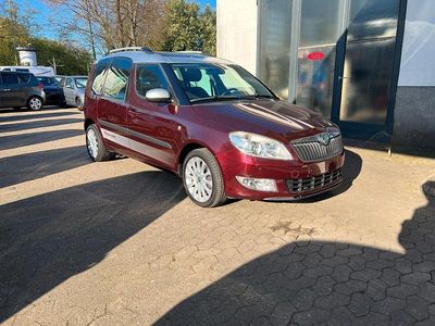 Gebraucht Skoda Roomster Comfort 105 PS (77 kW) 2010 Rot Van / Kleinbus