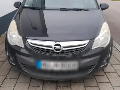 Gebraucht Opel Corsa Eco 69 PS (50 kW) 2011 Schwarz Kleinwagen