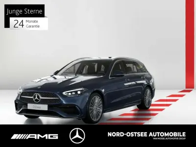 Usata Mercedes C220 AMG 200 CV (147 kW) 2023 Blu Station wagon