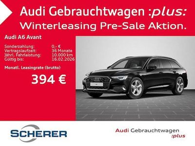 Mythosschwarz metallic Gebraucht 2025 Audi A6 Advanced Plus Kombi | 48.490 € (Guter Preis)