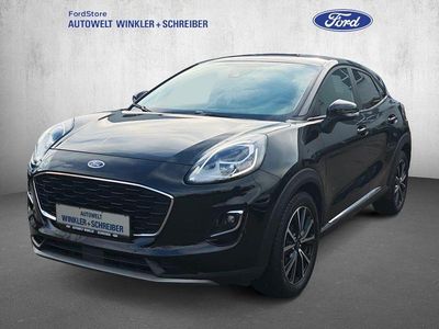 Agate black metallic Gebraucht 2022 Ford Puma Titanium X SUV | 19.490 € (Guter Preis)