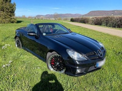 Brugt Mercedes SLK350 305 HK (224 kW) 2009 Sort Cabriolet