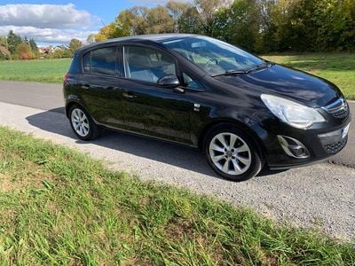 Schwarz Gebraucht 2012 Opel Corsa Edition Kleinwagen | 3.850 € (Fairer Preis)
