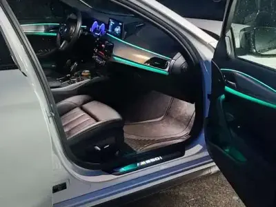 Gebraucht BMW M550 Sport Line 462 PS (339 kW) 2018 Weiß Limousine