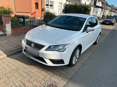 Usata Seat Leon 150 CV (110 kW) 2018 Bianco Berlina