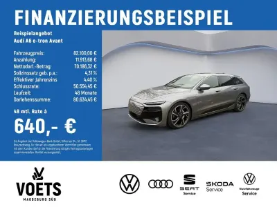 Neu Audi A6 e-tron Sport 269 kW (367 PS) 2026 Grau Kombi