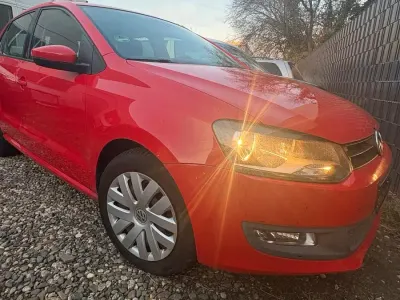 Gebraucht VW Polo 2010 Rot Kleinwagen