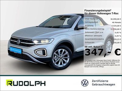 Gebraucht VW T-Roc Style 150 PS (110 kW) 2025 Ivory silver metallic (silber) SUV