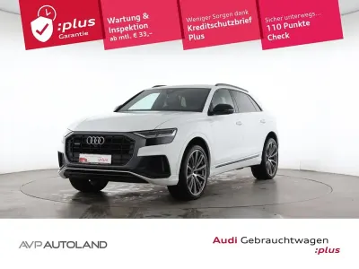 Brugt Audi Q8 S-Line 381 HK (280 kW) 2021 Hvid SUV
