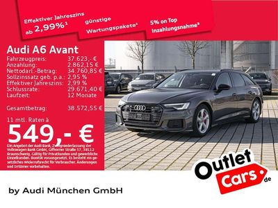 Gebraucht Audi A6 S-Line 367 PS (269 kW) 2022 Grau Kombi