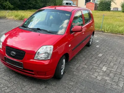 Gebraucht Kia Picanto 65 PS (47 kW) 2008 Rot Kleinwagen