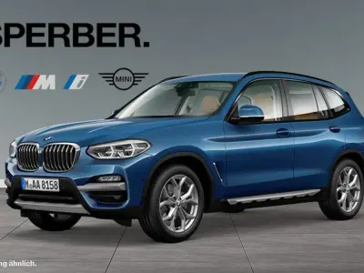 Gebraucht BMW X3 xLine 190 PS (139 kW) 2021 Blau SUV