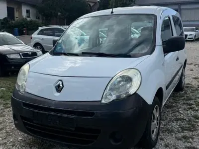 Gebraucht Renault Kangoo Authentique 68 PS (50 kW) 2009 Weiß Van / Kleinbus