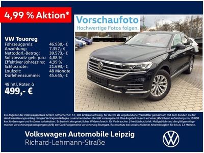 gebraucht VW Touareg Elegance 3.0 V6 TDI Automatik *Leder*IQ-Light*