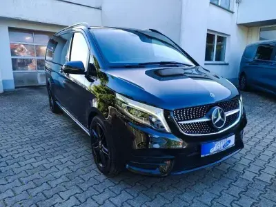 Gebraucht Mercedes V250 AMG line 190 PS (139 kW) 2022 Schwarz Van / Kleinbus