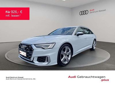 Gletscherweiß metallic Gebraucht 2024 Audi S6 Basis Kombi | 63.990 € (Teuer)