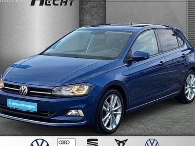 Blau Gebraucht 2021 VW Polo Highline Kleinwagen | 15.980 € (Superpreis)