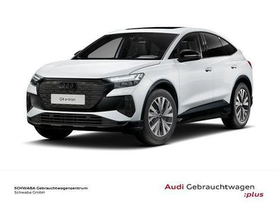 Gebraucht Audi Q4 Sportback e-tron Ambiente 210 kW (286 PS) 2025 Gletscherweiß metallic SUV