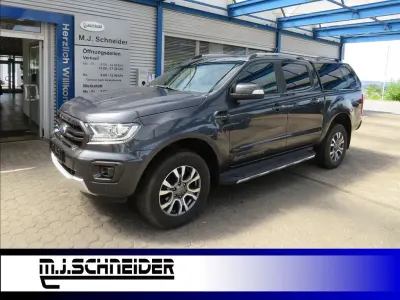 Gebraucht Ford Ranger Wildtrack 212 PS (155 kW) 2020 Royalgrau met. Pickup