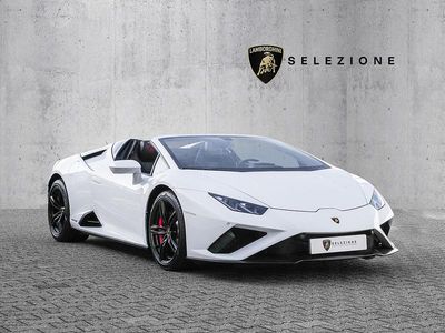 Usata Lamborghini Huracán 610 CV (448 kW) 2021 Bianco Cabrio