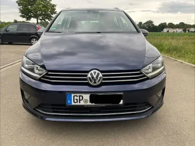 Gebraucht VW Golf Sportsvan Highline 150 PS (110 kW) 2015 Blau Van / Kleinbus