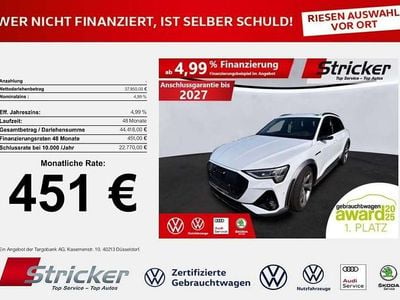 Second-hand Audi e-tron Sport 369 kW (503 CP) 2022 Alb SUV