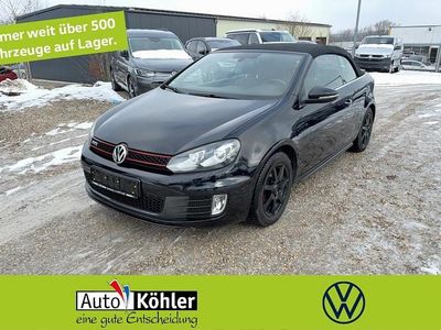 Schwarz Gebraucht 2013 VW Golf VII GTI Cabrio | 9.900 €