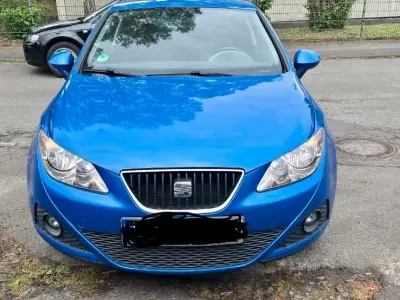 Gebraucht Seat Ibiza 86 PS (63 kW) 2011 Blau Kleinwagen