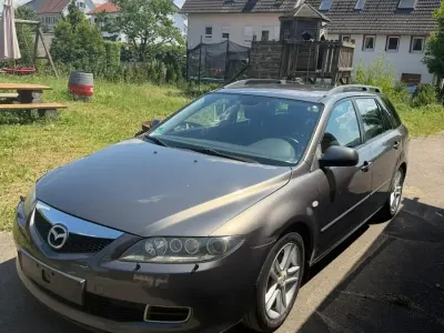 Gebraucht Mazda 6 Active 147 PS (108 kW) 2007 Silber Kombi