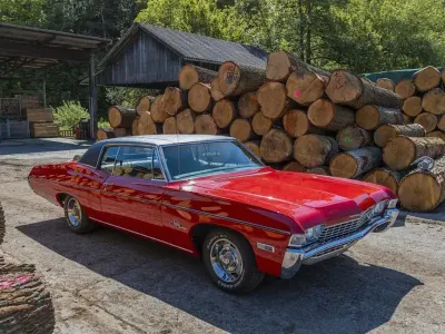 Gebraucht Chevrolet Coupé 250 PS (183 kW) 1968 Rot Coupé