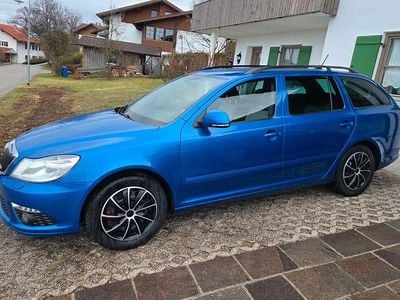 Gebraucht Skoda Octavia RS 170 PS (125 kW) 2009 Blau Kombi