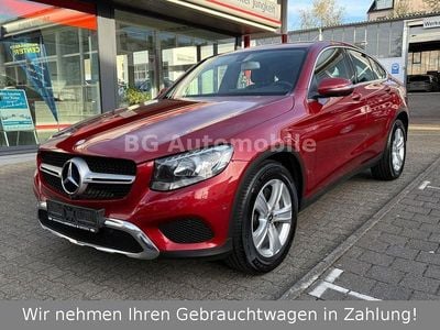 Usata Mercedes GLC220 AMG line 170 CV (125 kW) 2017 Rosso Coupé