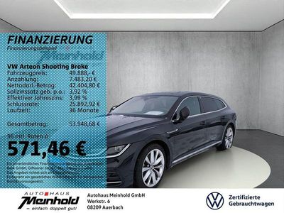 Deep black perleffekt Gebraucht 2025 VW Arteon R-line Kombi | 49.888 €