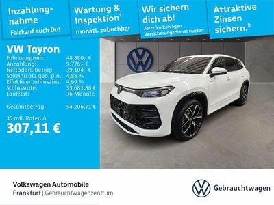 Second-hand VW Tayron R-line 193 CP (141 kW) 2025 Alb SUV