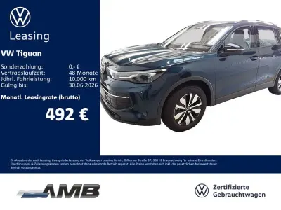 Gebraucht VW Tiguan Goal 204 PS (150 kW) 2025 Blau SUV