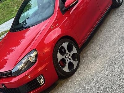 Usata VW Golf VI GTI 211 CV (155 kW) 2010 Rosso Utilitaria