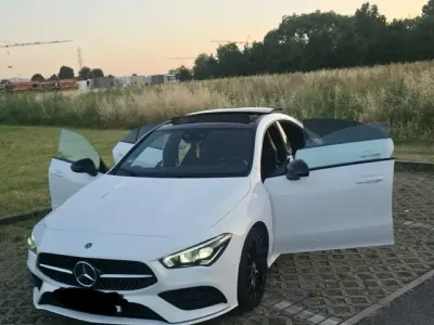Gebraucht Mercedes 200 AMG 2020 Weiß Limousine