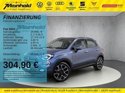 Gebraucht Fiat 500X Cross 120 PS (88 kW) 2020 Blau SUV