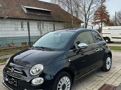 Gebraucht Fiat 500 Lounge 69 PS (50 kW) 2018 Schwarz Kleinwagen