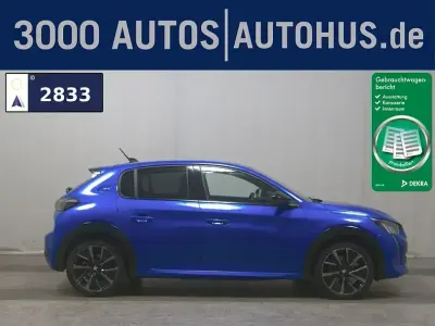 Gebraucht Peugeot e-208 GT-line 100 kW (136 PS) 2023 Blau Kleinwagen