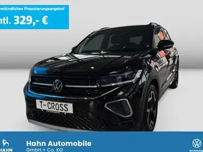Nowe VW T-Cross R-line 150 KM (110 kW) 2026 Czarny SUV