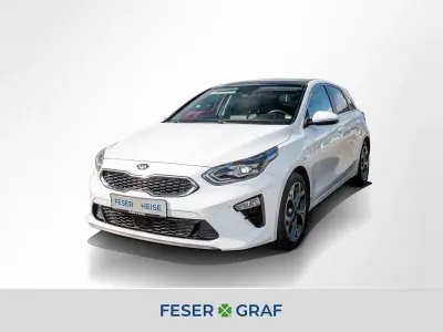 Gebraucht Kia Ceed Platinum Edition 136 PS (100 kW) 2019 Weiß Kleinwagen