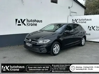 Gebraucht VW Polo Style 110 PS (80 kW) 2023 Schwarz Kleinwagen