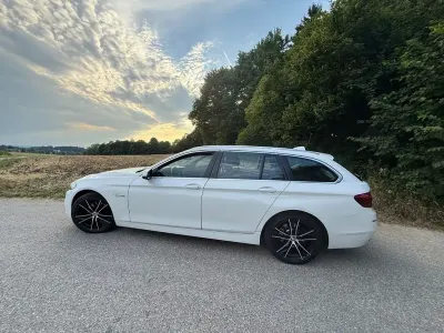 Gebraucht BMW 520 184 PS (135 kW) 2013 Weiß Kombi