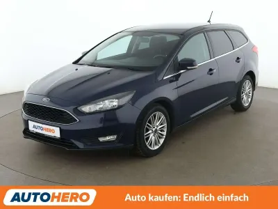 Gebraucht Ford Focus Cool & Connect 101 PS (74 kW) 2018 Blazer blue Kombi