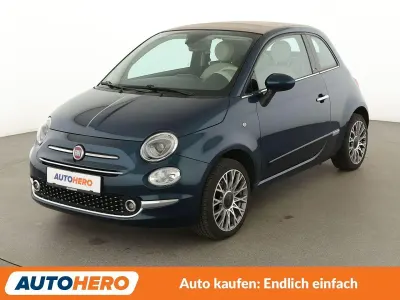Gebraucht Fiat 500C Lounge 69 PS (50 kW) 2015 Blau Cabrio