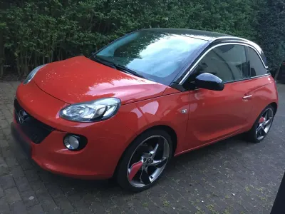 Brugt Opel Adam 87 HK (63 kW) 2014 Rød Hatchback
