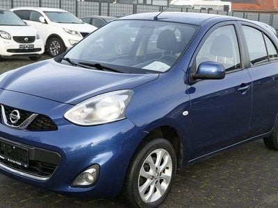Gebraucht Nissan Micra Acenta 80 PS (58 kW) 2017 Blau Kleinwagen