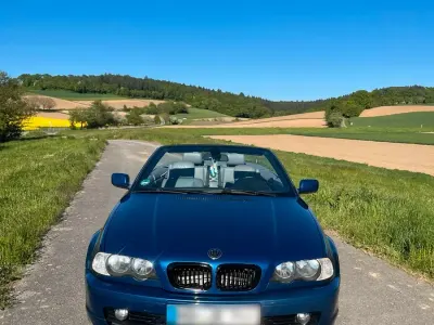 Gebraucht BMW 323 Cabriolet 170 PS (125 kW) 2000 Blau Cabrio