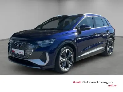 Gebraucht Audi e-tron 194 kW (265 PS) 2023 Navarrablau (metallic) SUV